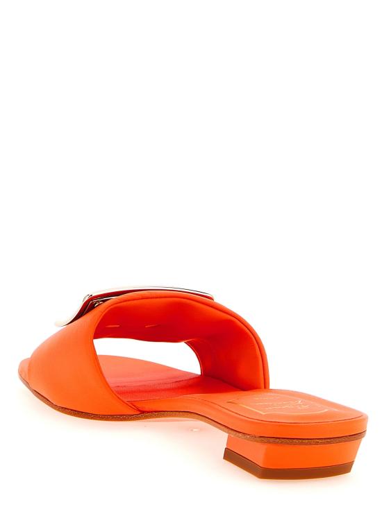 26SS 로저비비에 뮬/슬리퍼 RO330845BM ORANGE - ROGER VIVIER