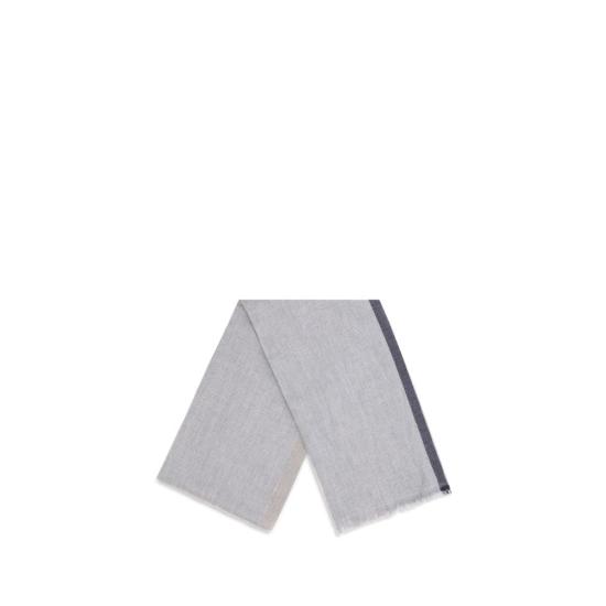 26FW 브루넬로 쿠치넬리 머플러/스카프 BRMSC665ORCH028BB GRAY - BRUNELLO CUCINELLI