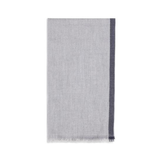 26FW 브루넬로 쿠치넬리 머플러/스카프 BRMSC665ORCH028BB GRAY