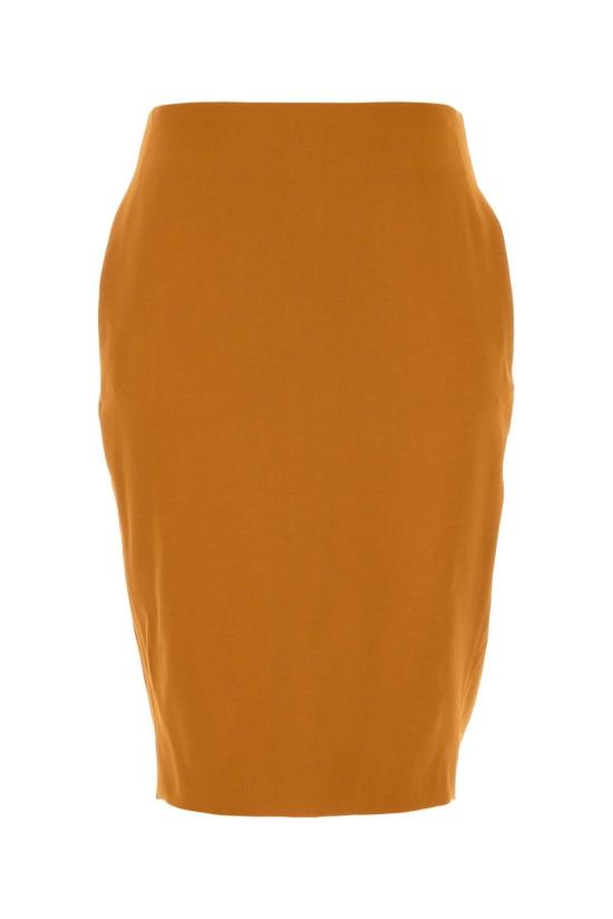 25FW 생로랑 미디 스커트 852654Y5J19 7746 ORANGE