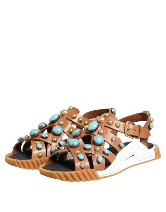  돌체앤가바나 샌들 MV7798 BROWN - DOLCE & GABBANA