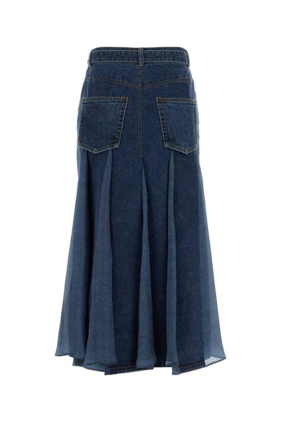 26SS 사카이 데님 스커트 2608470 401 BLUE - SACAI