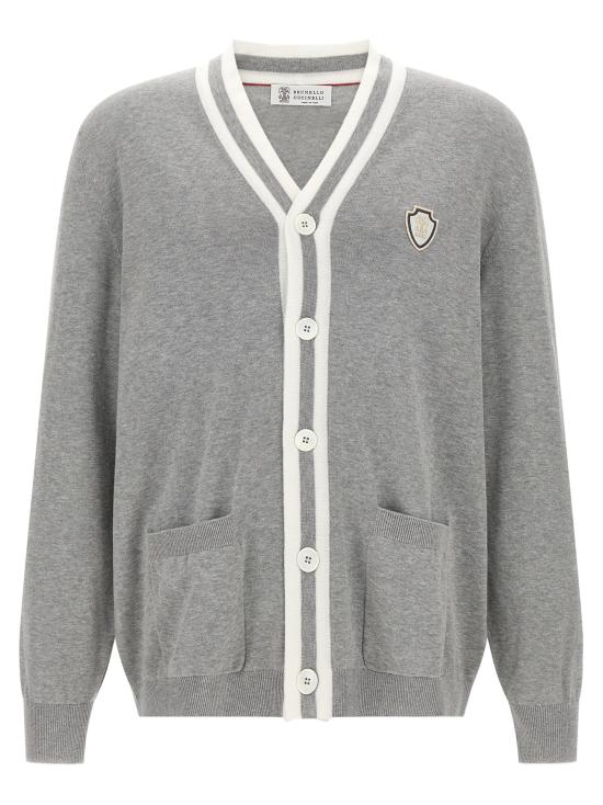 26SS 브루넬로 쿠치넬리 가디건 BR338855BM GRAY