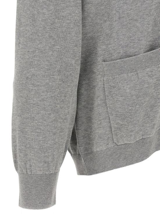 26SS 브루넬로 쿠치넬리 가디건 BR338855BM GRAY - BRUNELLO CUCINELLI