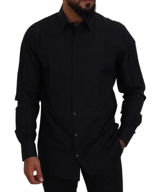  돌체앤가바나 긴팔 셔츠 TSH83637 BLACK - DOLCE & GABBANA