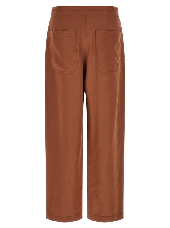 26SS 브루넬로 쿠치넬리 스트레이트 팬츠 BR336143BM BROWN - BRUNELLO CUCINELLI