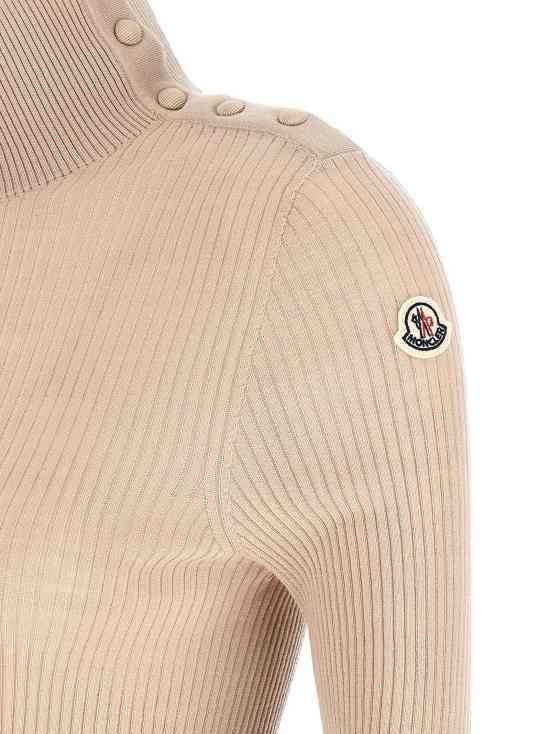 26FW 몽클레어 터틀넥 MO338744BM BEIGE - MONCLER