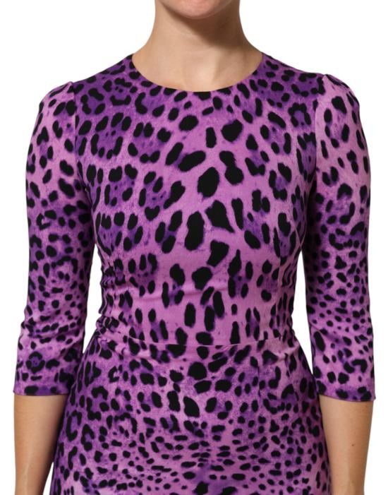 돌체앤가바나 미디 원피스 DR81910 PURPLE - DOLCE & GABBANA
