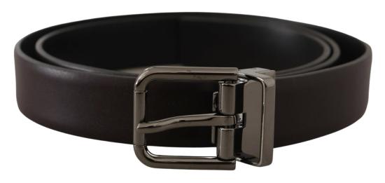  돌체앤가바나 가죽 벨트 BEL8634 2 BROWN - DOLCE & GABBANA