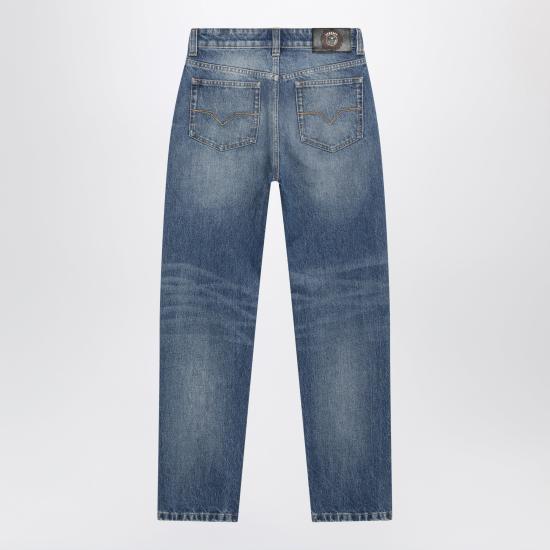 26FW 베르사체 데님 팬츠 10251021A19189 Light blue - VERSACE