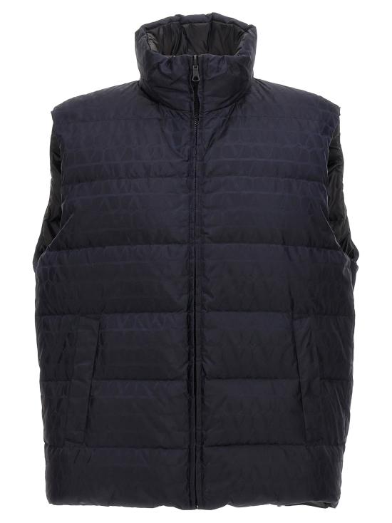  발렌티노 가라바니 패딩 조끼 VA293244BM NAVY