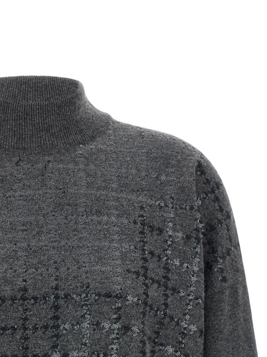 26FW 브루넬로 쿠치넬리 터틀넥 BR336684BM GRAY - BRUNELLO CUCINELLI