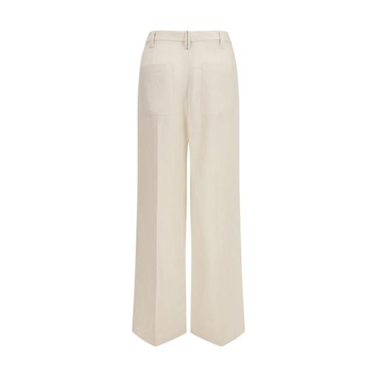 26SS 브루넬로 쿠치넬리 스트레이트 팬츠 BRMH126P9155C579BB BEIGE - BRUNELLO CUCINELLI