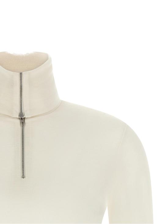 26FW 질샌더 터틀넥 JI339058BM WHITE - JIL SANDER