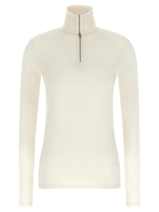 26FW 질샌더 터틀넥 JI339058BM WHITE