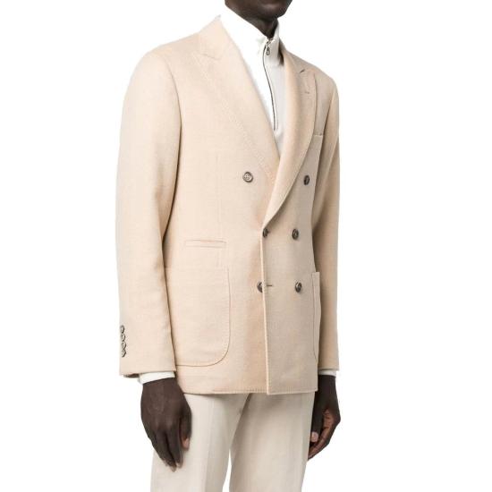  브루넬로 쿠치넬리 수트 자켓 BR 8990335697108 BEIGE - BRUNELLO CUCINELLI