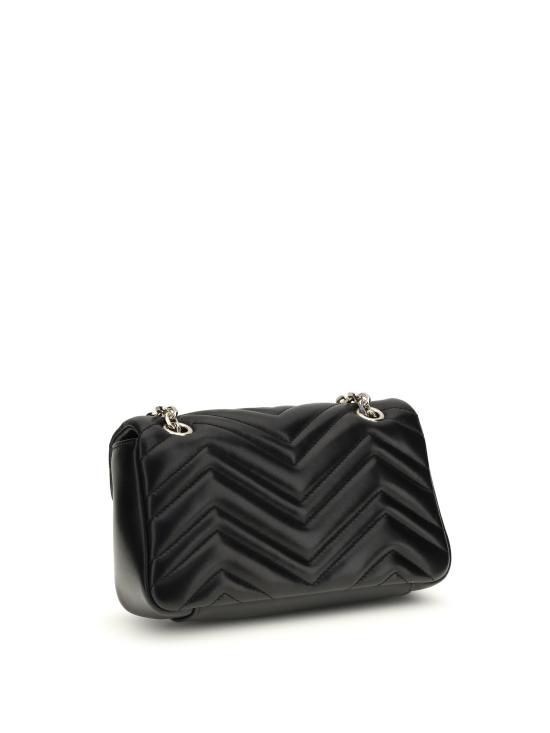 26FW 구찌 GG 마몽 스몰 숄더백 837280AAE38 1000 BLACK - GUCCI