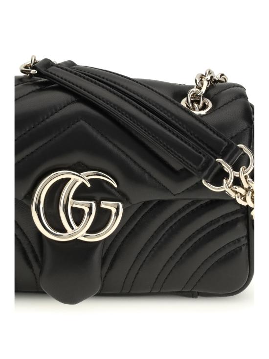 26FW 구찌 GG 마몽 스몰 숄더백 837280AAE38 1000 BLACK - GUCCI