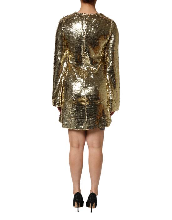  돌체앤가바나 미디 원피스 DR81824 GOLD - DOLCE & GABBANA