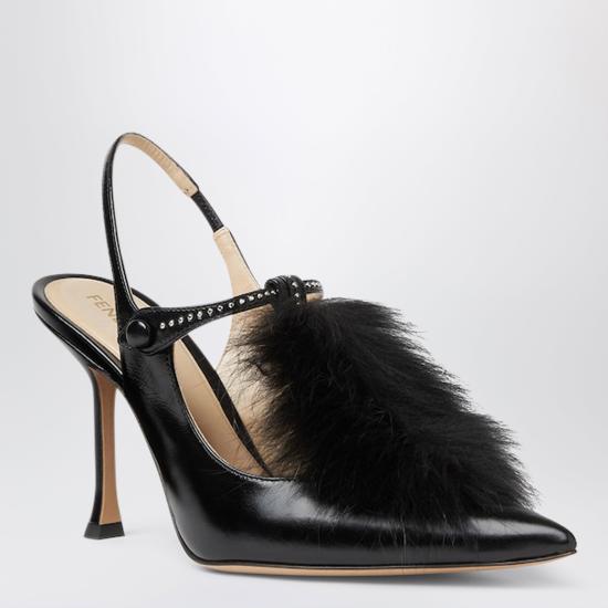 26FW 펜디 힐/펌프스 8J9159AY0W Black - FENDI