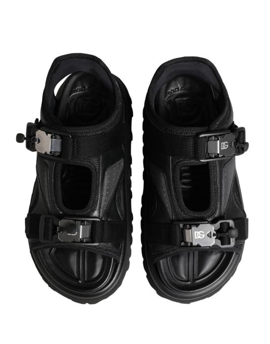  돌체앤가바나 샌들 MV8357 BLACK - DOLCE & GABBANA