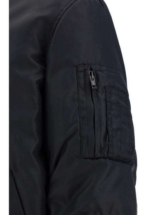  모스키노 봄버 자켓 242ZZ06265215 1555 BLACK - MOSCHINO