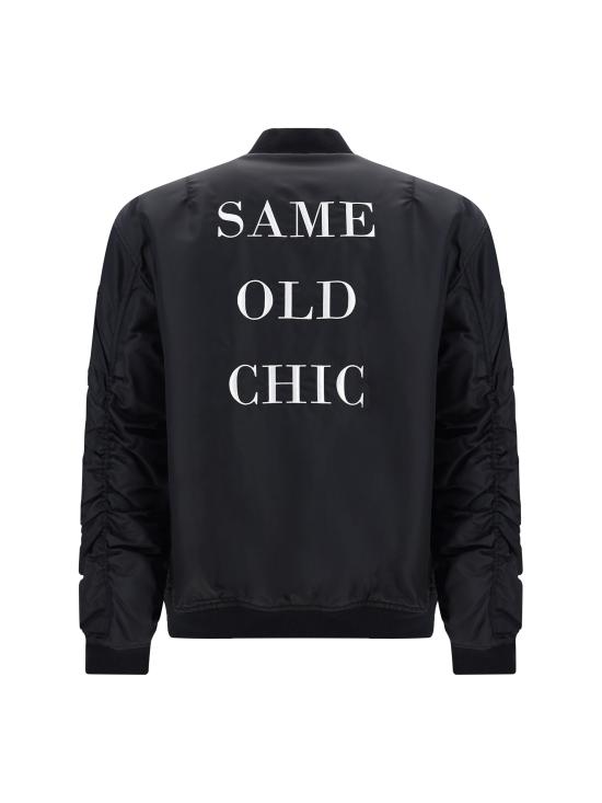 모스키노 봄버 자켓 242ZZ06265215 1555 BLACK - MOSCHINO