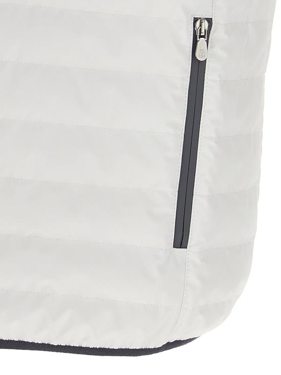 26SS 브루넬로 쿠치넬리 패딩 조끼 BR303502BM WHITE - BRUNELLO CUCINELLI