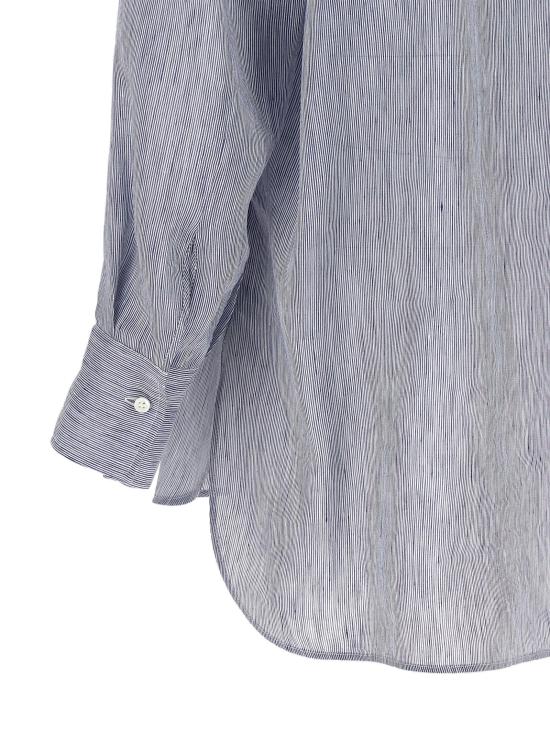 26SS 브루넬로 쿠치넬리 후드 티셔츠 BR338392BM BLUE - BRUNELLO CUCINELLI