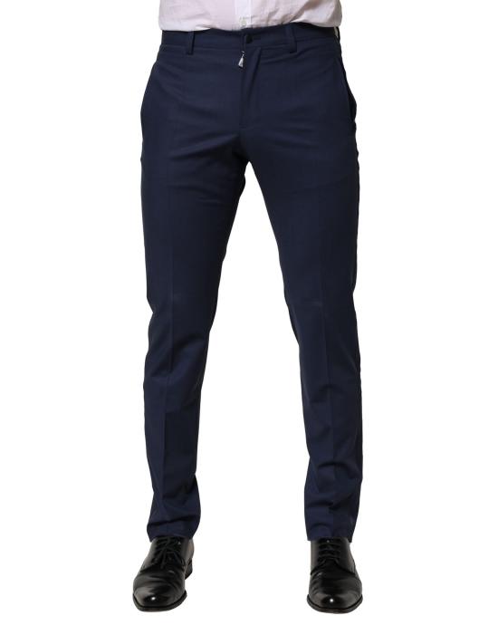  돌체앤가바나 스트레이트 팬츠 PAN76481 NAVY - DOLCE & GABBANA