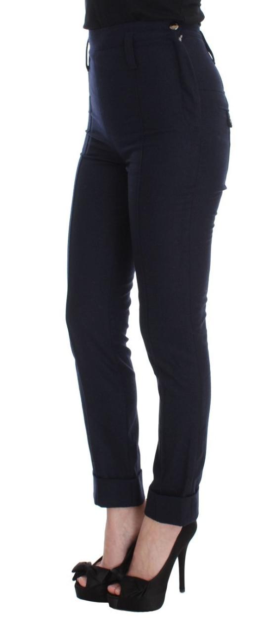  에르마노 설비노 스트레이트 팬츠 SIG30316 2 BLUE - ERMANNO SCERVINO