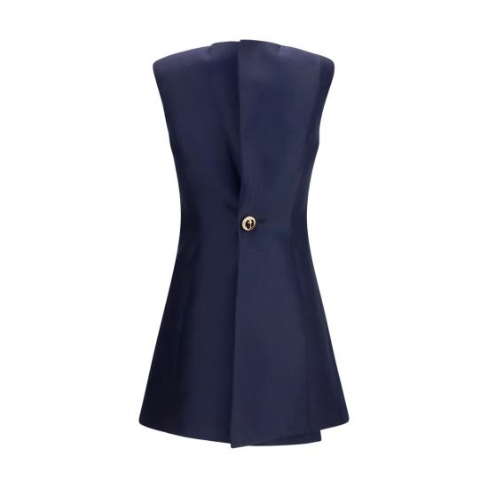 26FW 발렌시아가 숏 원피스 BAA00293TUT228065BB NAVY - BALENCIAGA
