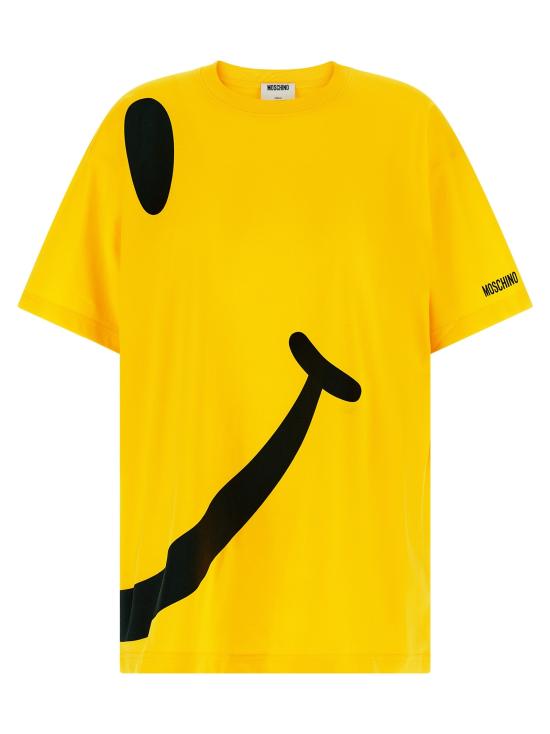 26SS 모스키노 반팔 티셔츠 MO329292BM YELLOW