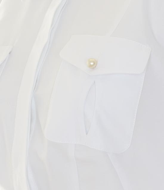 26FW 엘리자베타프랜치 셔츠 CA16967E2 100 WHITE - ELISABETTA FRANCHI