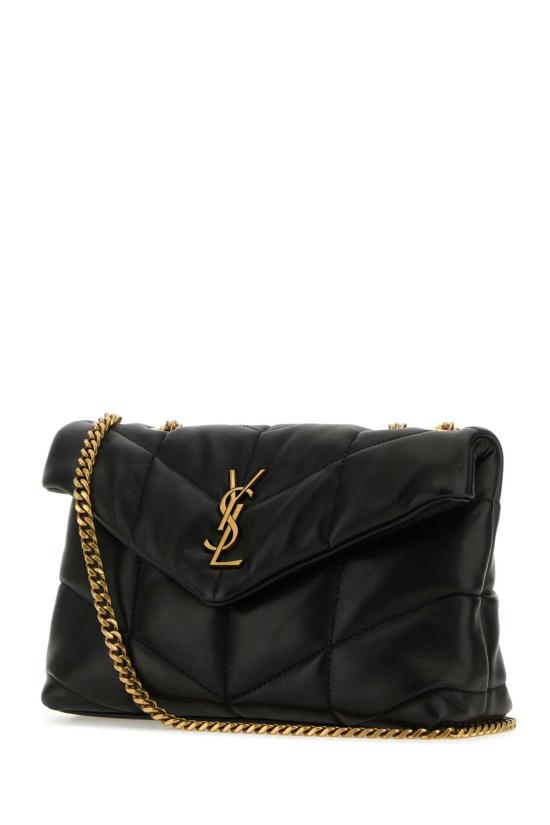  생로랑 토이 푸퍼 램스킨 숄더백 7593371EL07 1000 BLACK - SAINT LAURENT