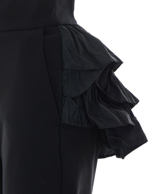 26FW 엘리자베타프랜치 스트레이트 팬츠 PA22167E2 110 Black - ELISABETTA FRANCHI