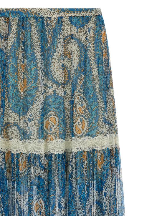 26SS 에트로 롱 스커트 ET326960BM BLUE - ETRO