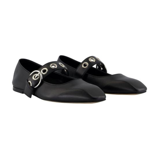 26SS 에이드 플랫 슈즈 CONFIG AEYS25001 BLACK - AEYDE