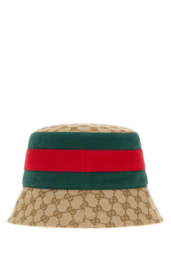 26FW 구찌 GG 코튼 캔버스 버킷 햇 8757424HBKJ 9666 BEIGE - GUCCI