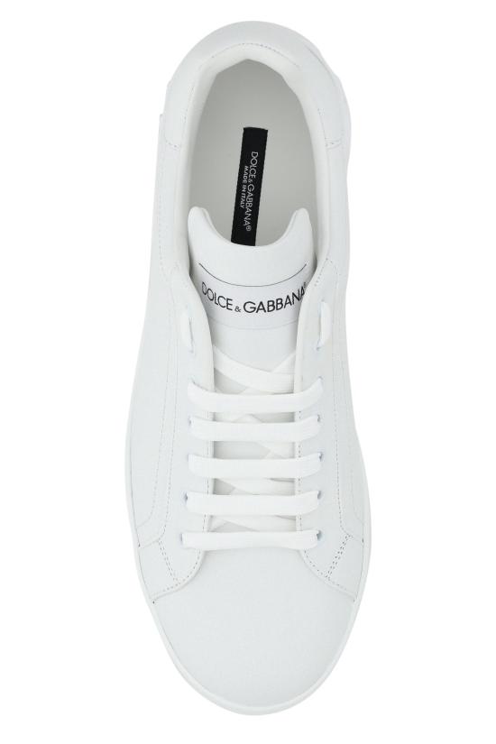  돌체앤가바나 카프스킨 포르토피노 스니커즈 CS1772A1065 80001 WHITE - DOLCE & GABBANA