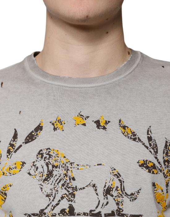  돌체앤가바나 긴팔 티셔츠 TSH87326 GRAY - DOLCE & GABBANA