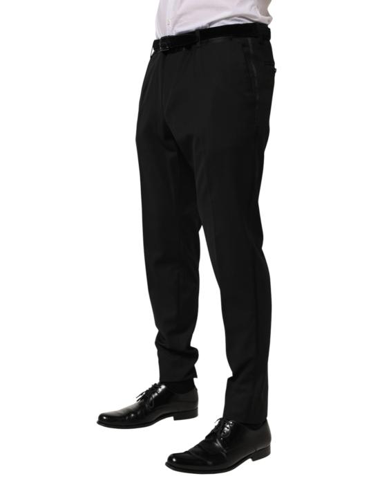  돌체앤가바나 스트레이트 팬츠 PAN76815 BLACK - DOLCE & GABBANA