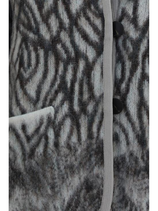 26FW 포르테포르테 가디건 15153MYCOAT F50A6000 GRAY - FORTE FORTE