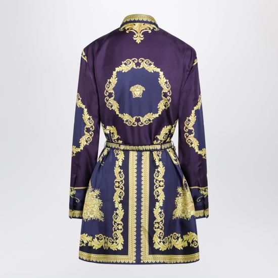 26FW 베르사체 미디 원피스 10269001A19279 Blue - VERSACE