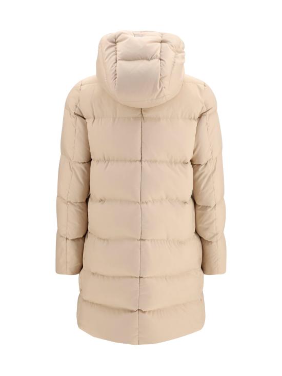 26FW 에르노 아렌델레 & 뉴 레이디 포 퍼 A 셰이프 다운 자켓 PI001948D12414Z 1980 BEIGE - HERNO