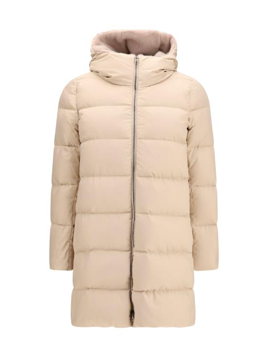 26FW 에르노 아렌델레 & 뉴 레이디 포 퍼 A 셰이프 다운 자켓 PI001948D12414Z 1980 BEIGE