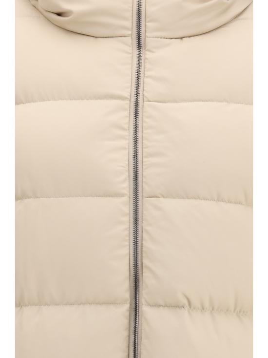 26FW 에르노 아렌델레 & 뉴 레이디 포 퍼 A 셰이프 다운 자켓 PI001948D12414Z 1980 BEIGE - HERNO