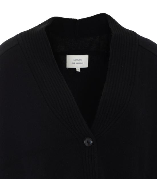 26FW 루루 드 세종 가디건 KAIA LDS BLACK - LOULOU DE SAISON