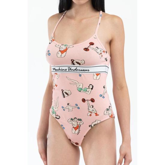  모스키노 원피스 수영복 MO222V6A11014613BX PINK - MOSCHINO