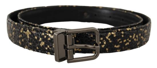  돌체앤가바나 가죽 벨트 BEL8409 BLACK - DOLCE & GABBANA